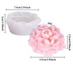 Moule en silicone pour bougie grande fleur
