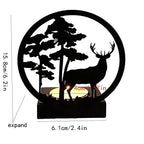 Photophore avec animaux 3D