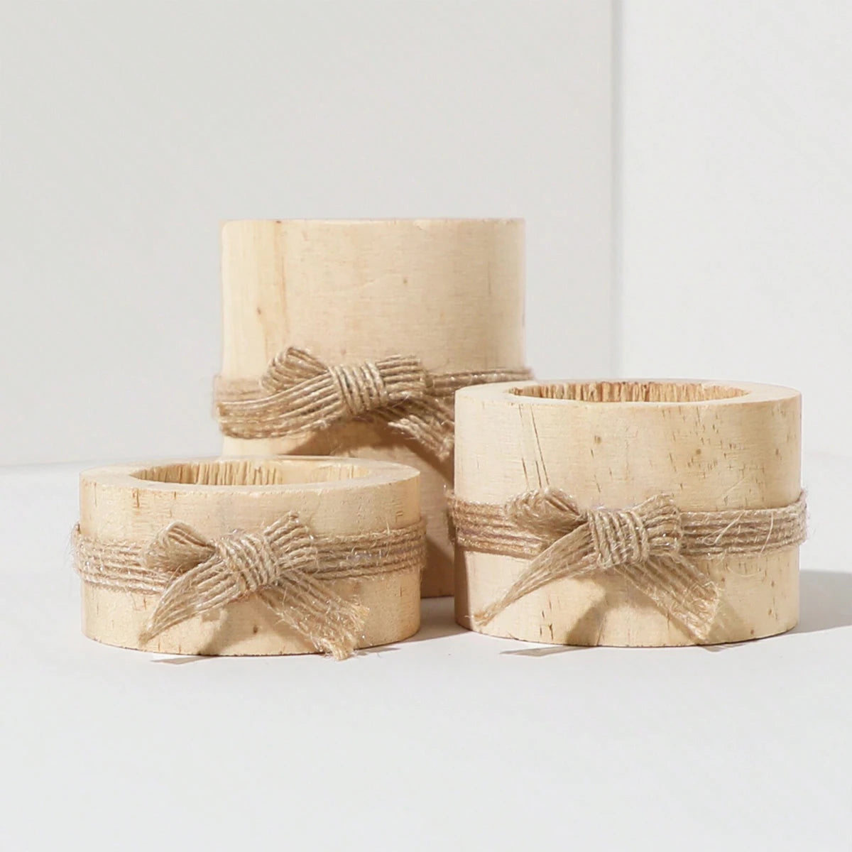Photophore en bois