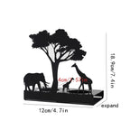 Photophore avec animaux 3D