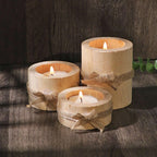 Photophore en bois