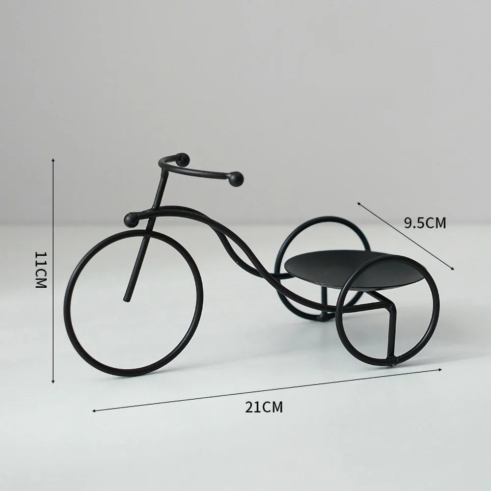 Bougeoir socle tricycle