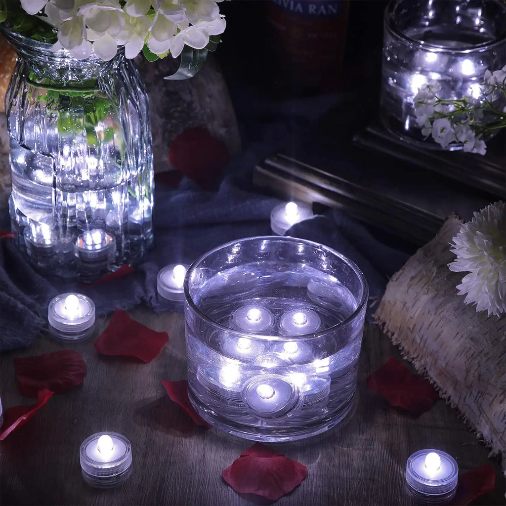Lot de bougies LED waterproof
