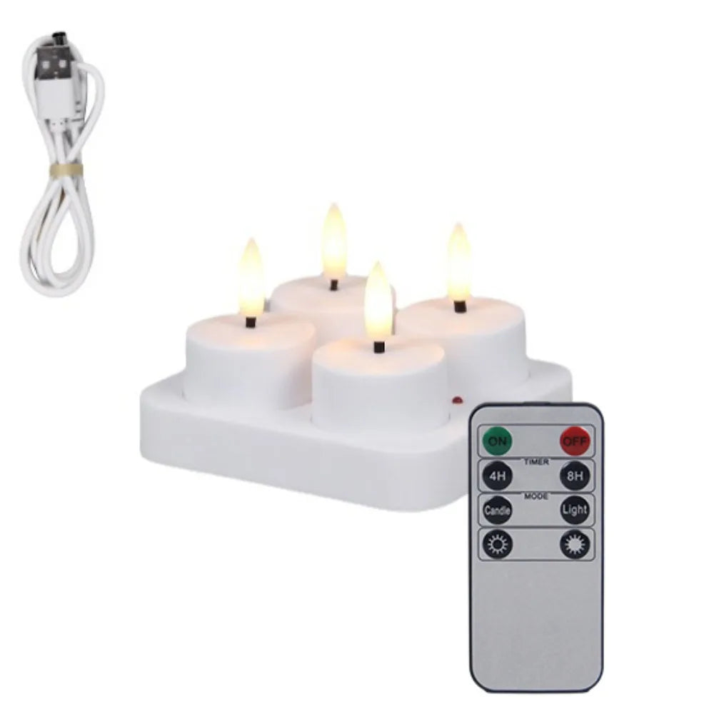 Lot de mini bougies LED