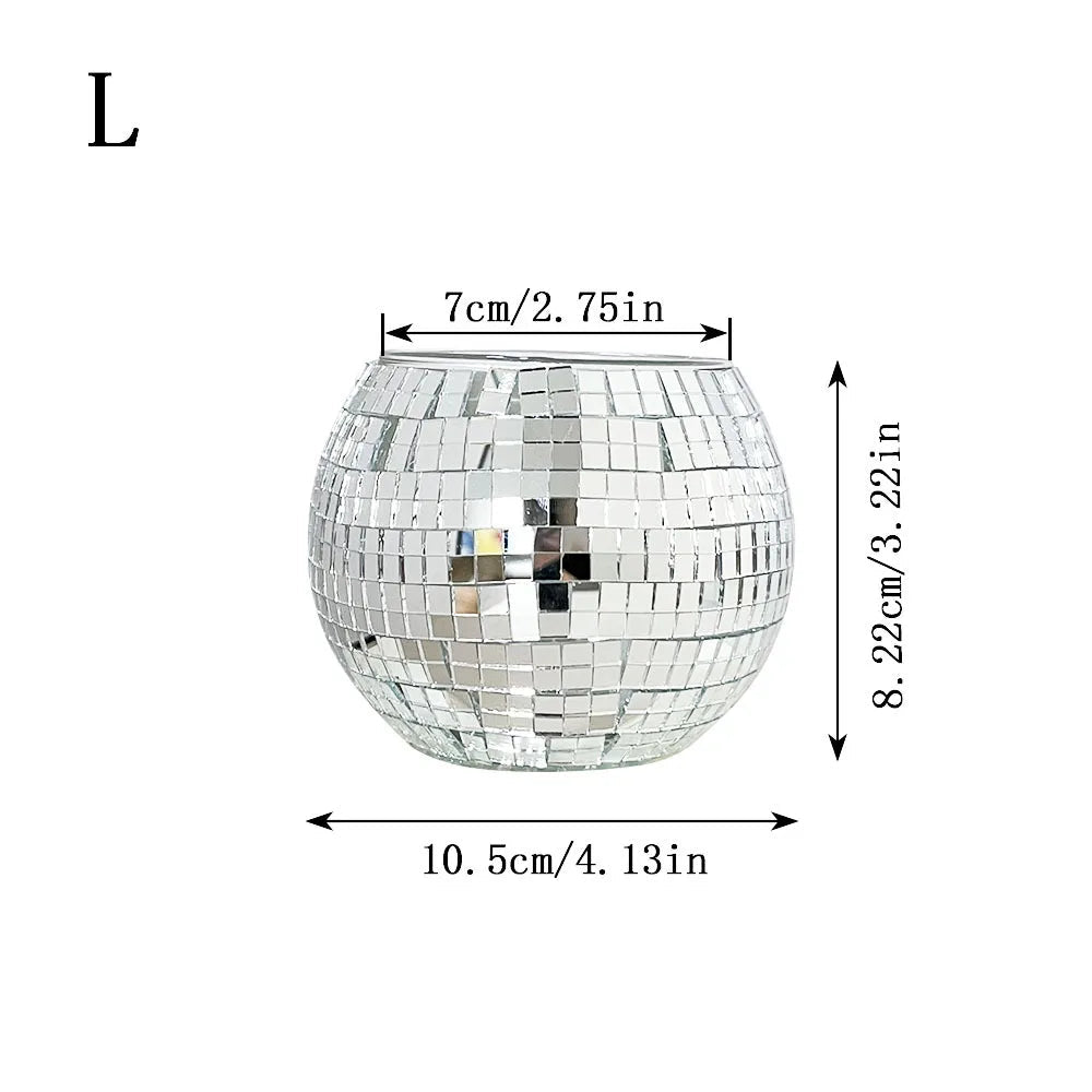Photophore boule de disco