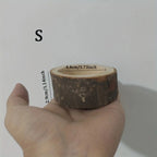 Photophore en forme de bûche