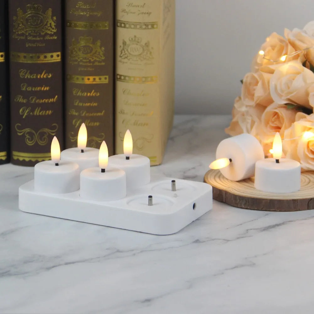 Lot de mini bougies LED