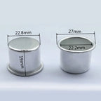 Lot de 10 coupelles pour bougeoirs