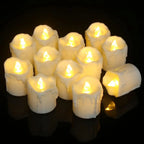 Lot de mini bougies LED design
