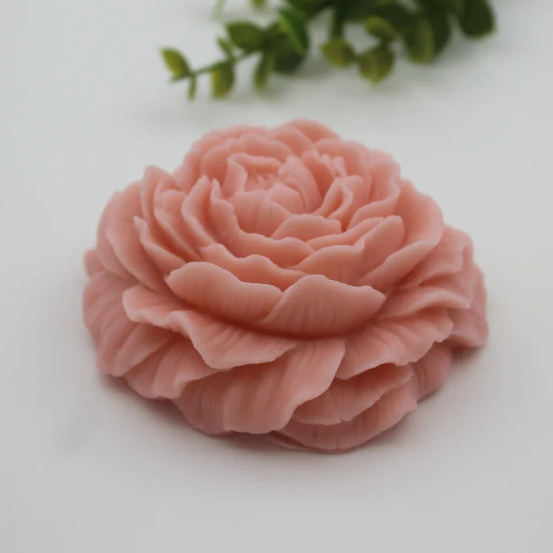 Moule en silicone pour bougie grande fleur