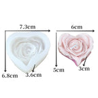 Moule en silicone pour bougie grande fleur