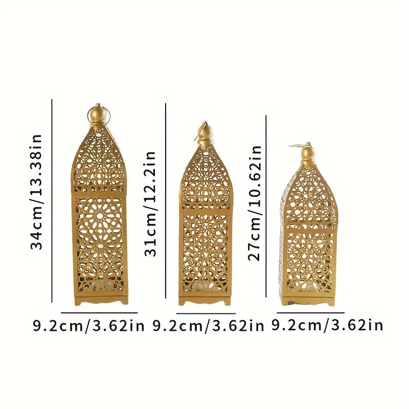 Lanterne en métal style arabe