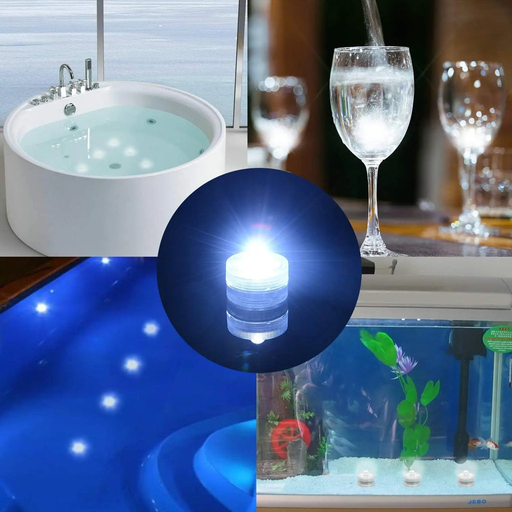 Lot de bougies LED waterproof