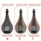 Lanterne en métal design arabe