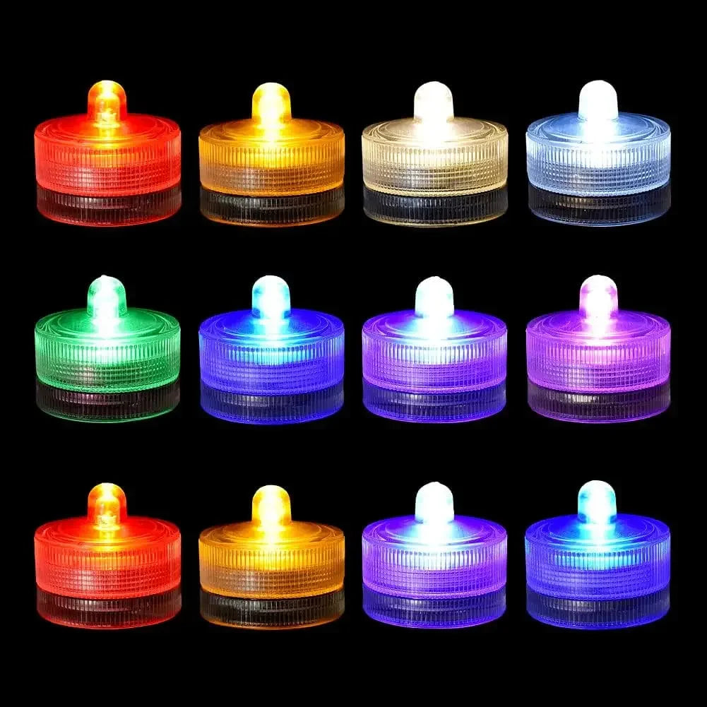 Lot de bougies LED waterproof