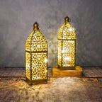 Lanterne en métal style arabe