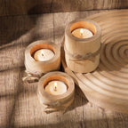 Photophore en bois