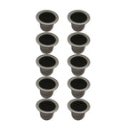Lot de 10 coupelles pour bougeoirs