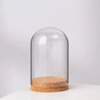 Cloche en verre pour protection bougie