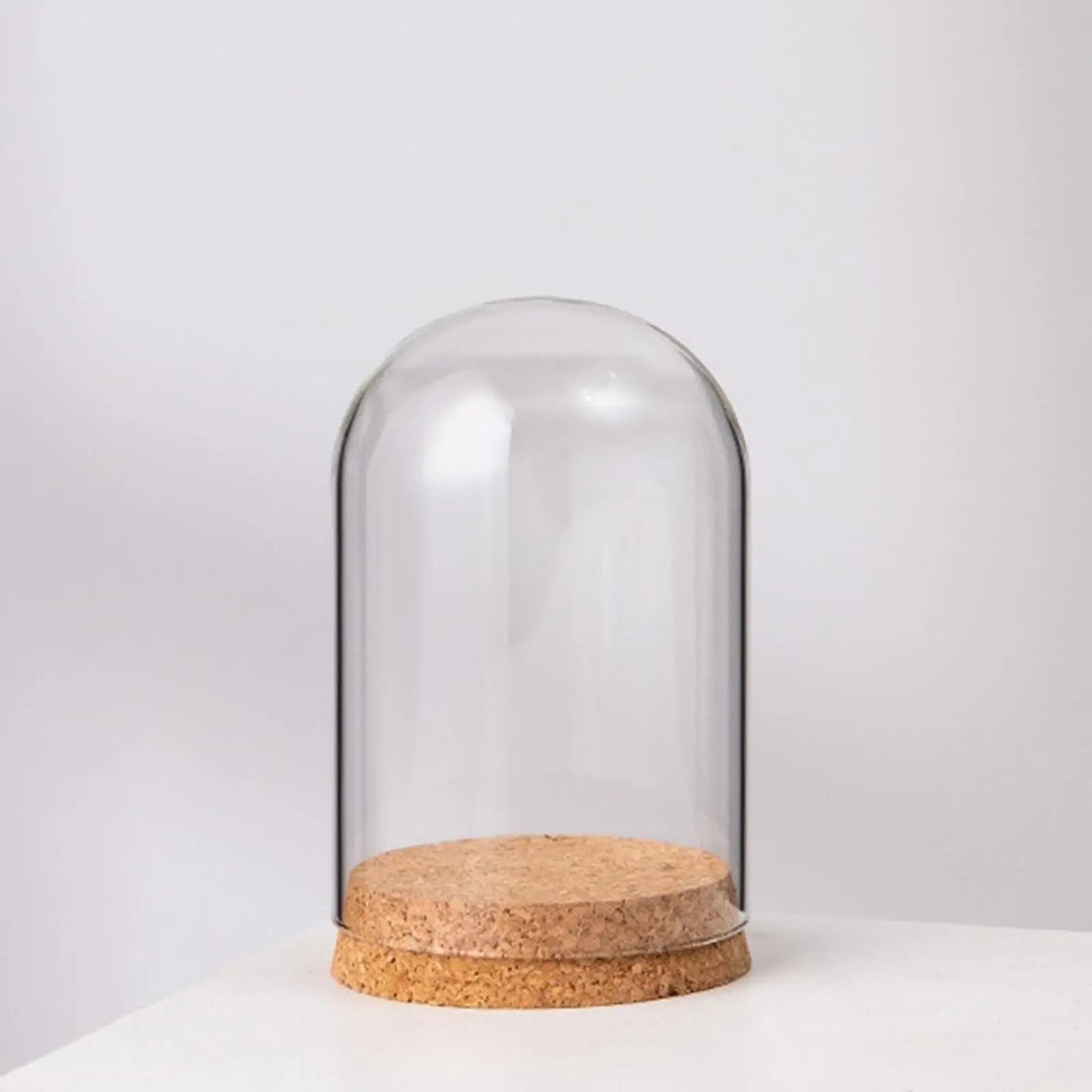Cloche en verre pour protection bougie