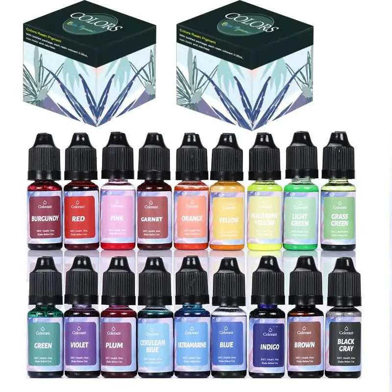 Lot de colorants pour bougies