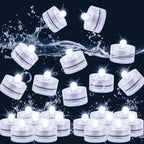 Lot de bougies LED waterproof