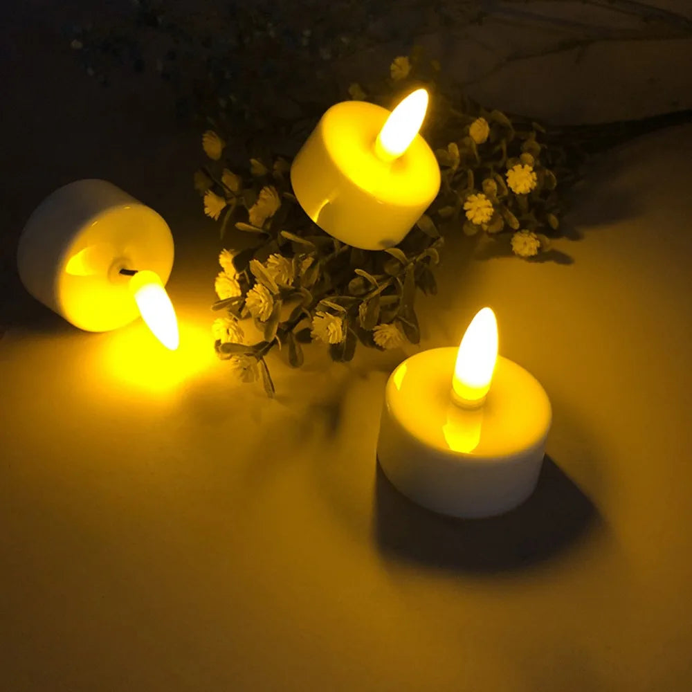 Lot de mini bougies LED