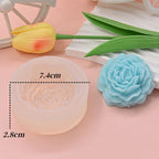 Moule en silicone pour bougie grande fleur