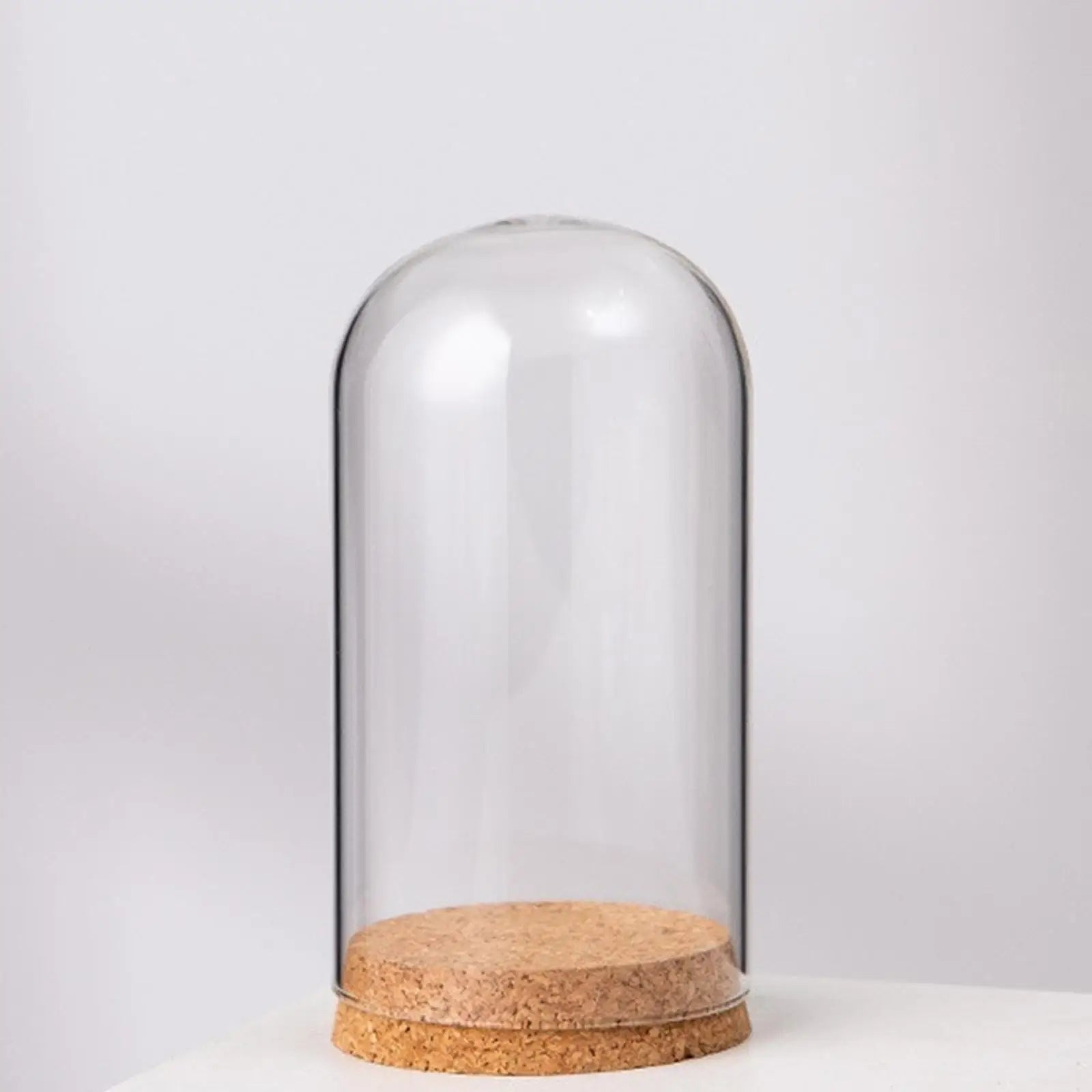 Cloche en verre pour protection bougie
