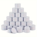 Lot de 24 boîtes à bougies en métal