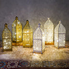 Lanterne en métal style arabe