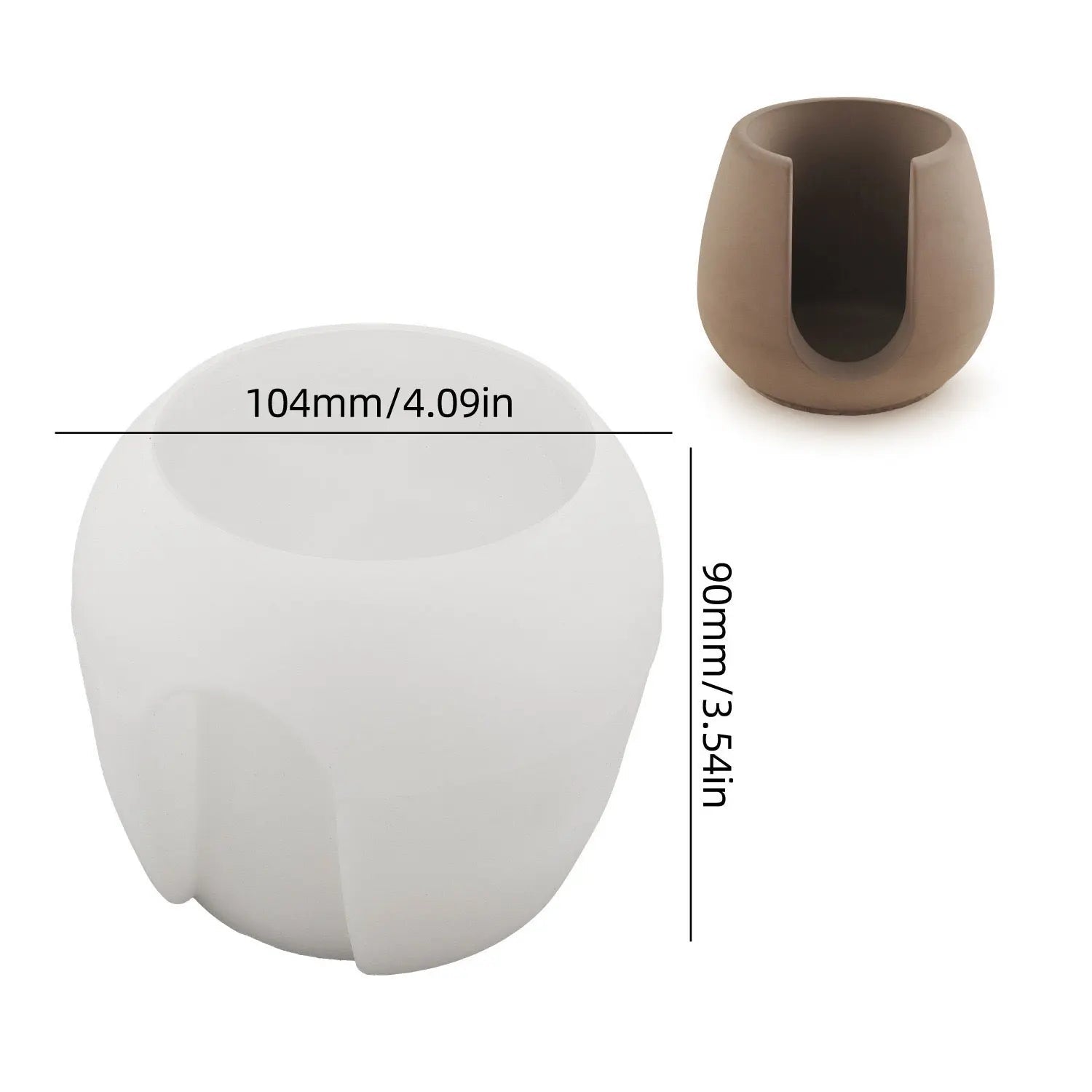 Moule brûleur vase d'huiles essentielles