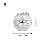 Photophore boule de disco