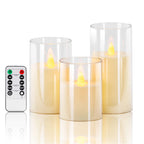 Photophore électronique avec bougie LED