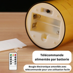 Lot de bougies LED photophore