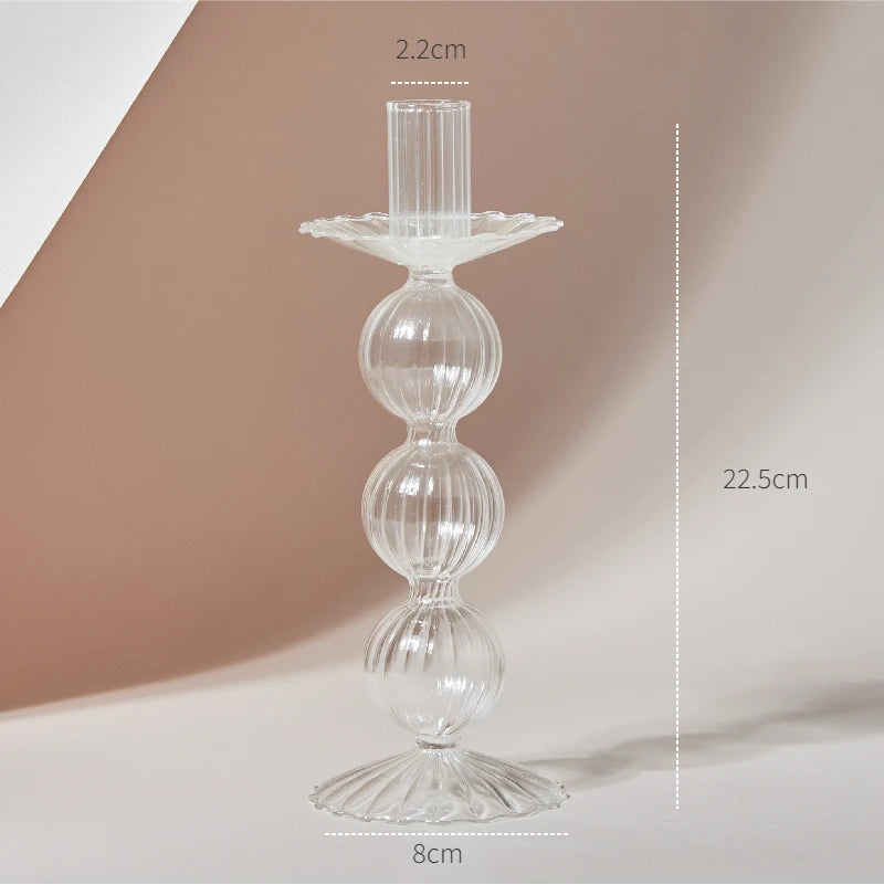 Chandelier en verre