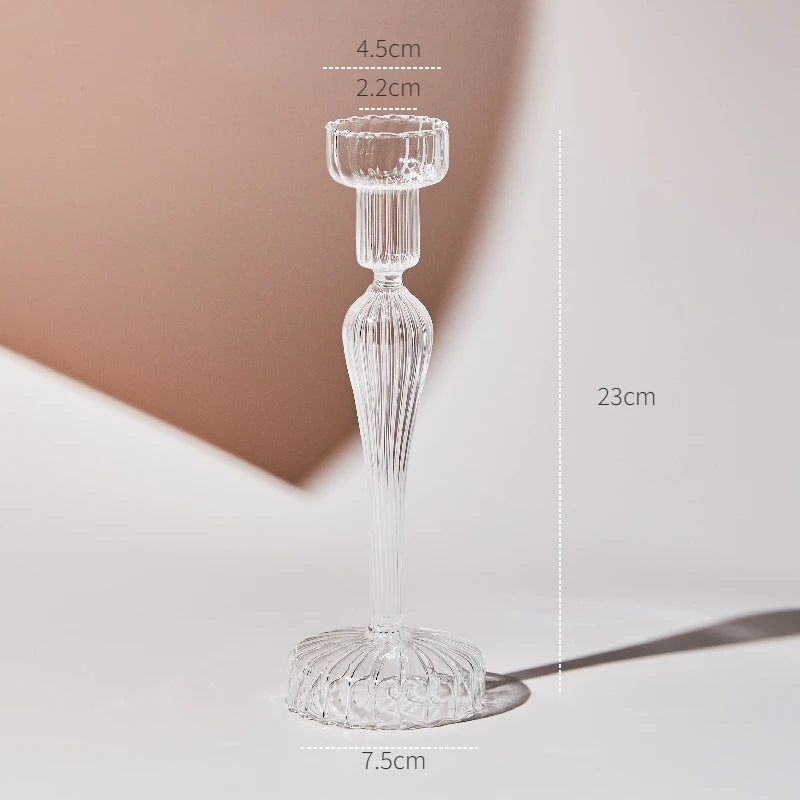 Chandelier en verre
