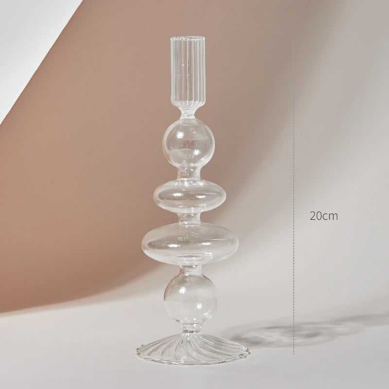 Chandelier en verre