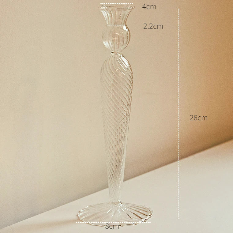 Chandelier en verre