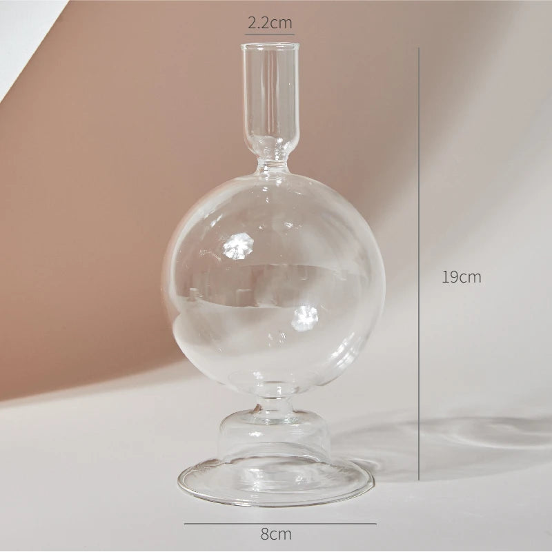 Chandelier en verre