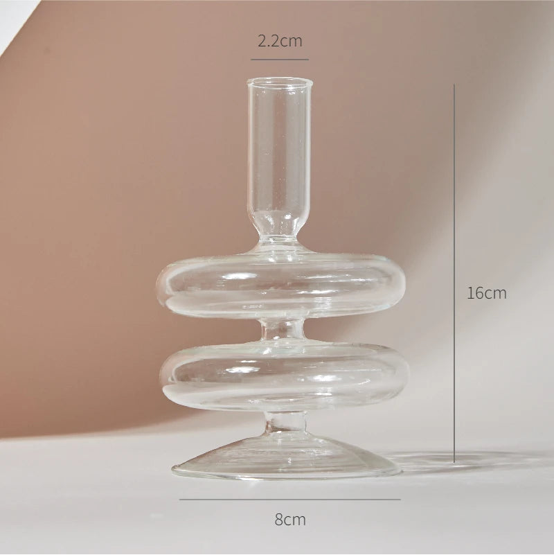Chandelier en verre
