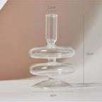 Chandelier en verre