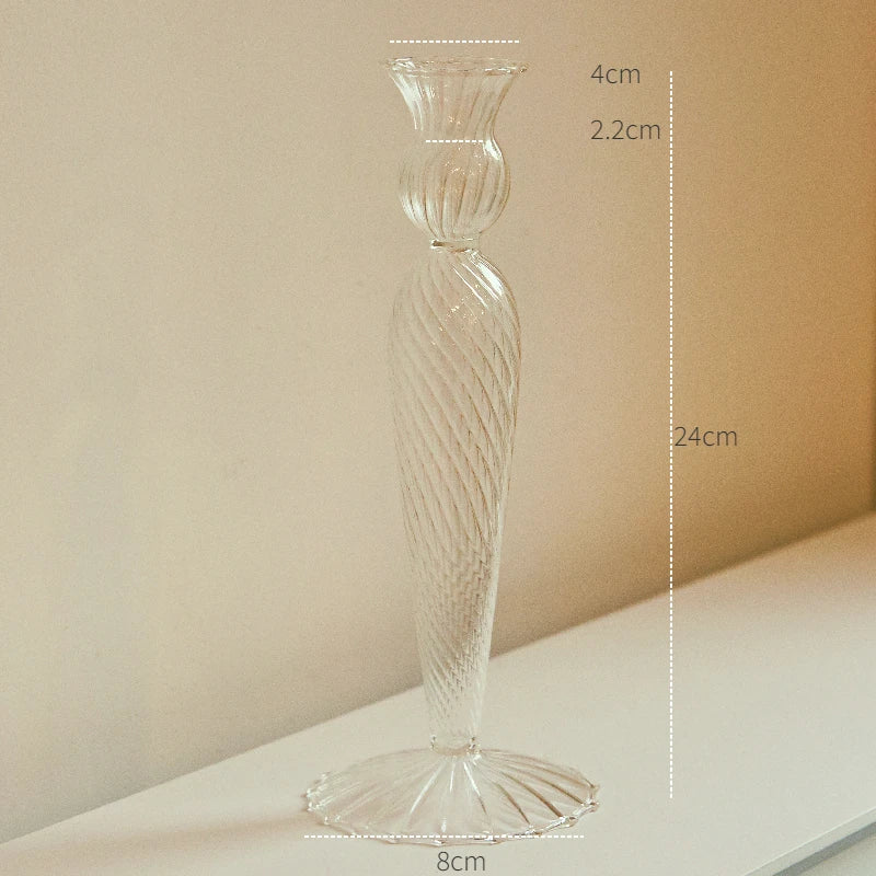 Chandelier en verre