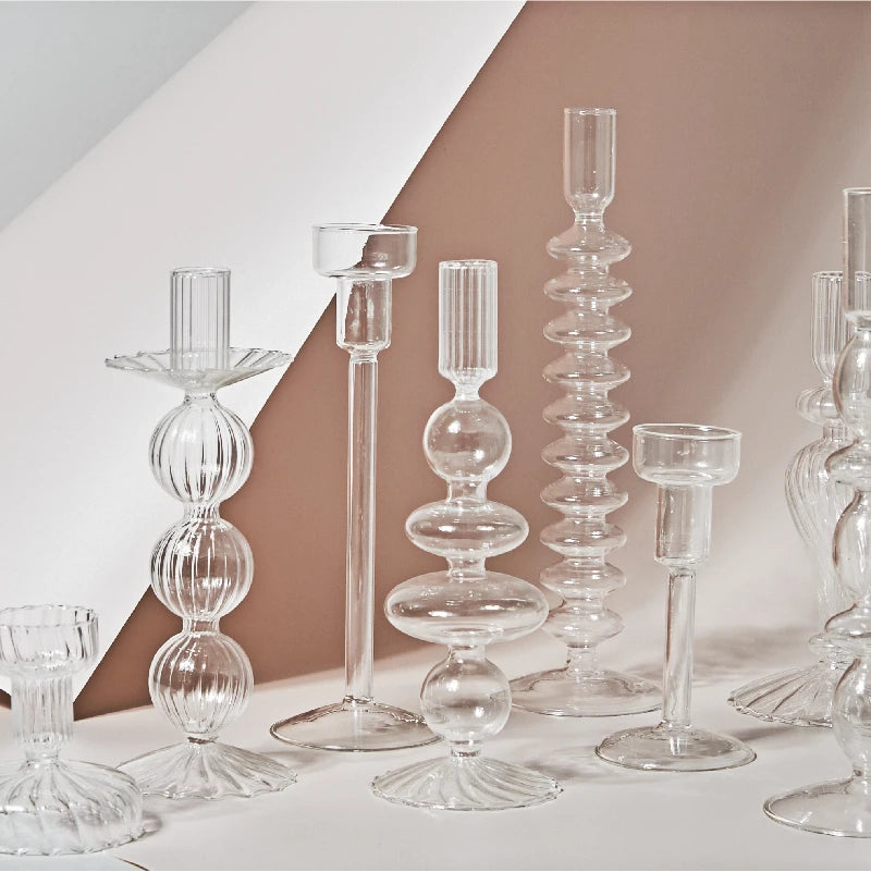 Chandelier en verre
