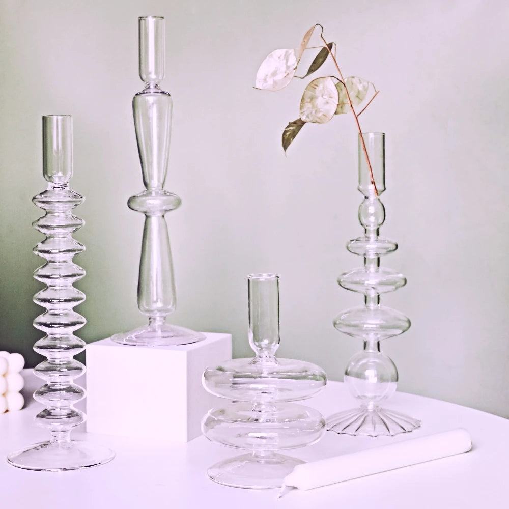 Chandelier en verre