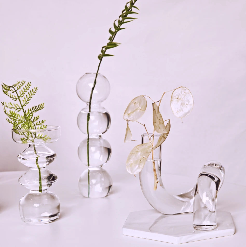 Chandelier en verre