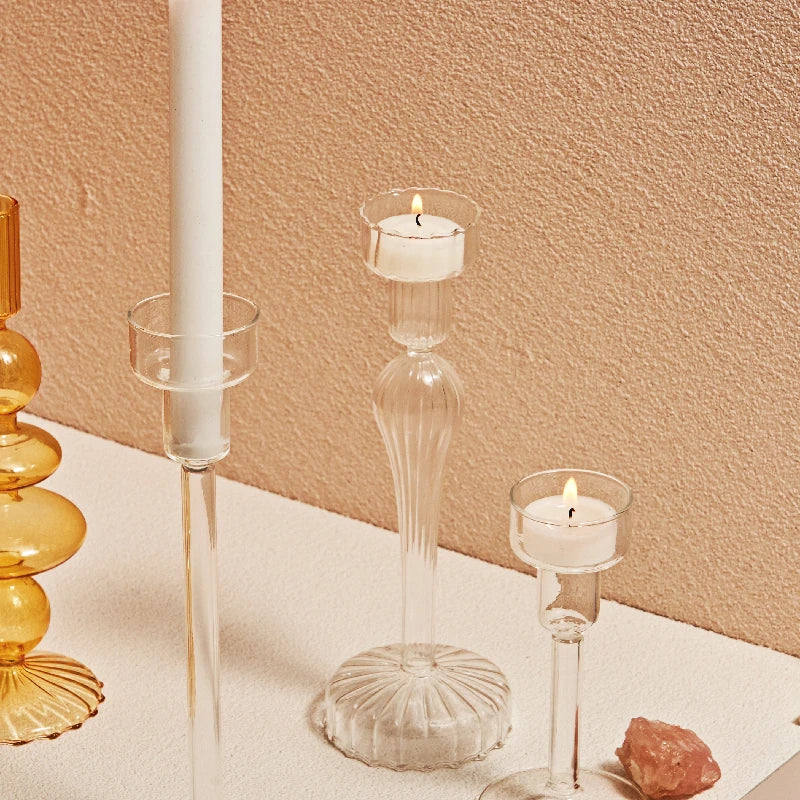 Chandelier en verre