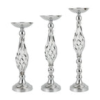 Chandelier sur pied argent